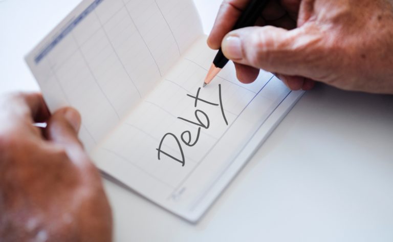 Banking Close Up Debt