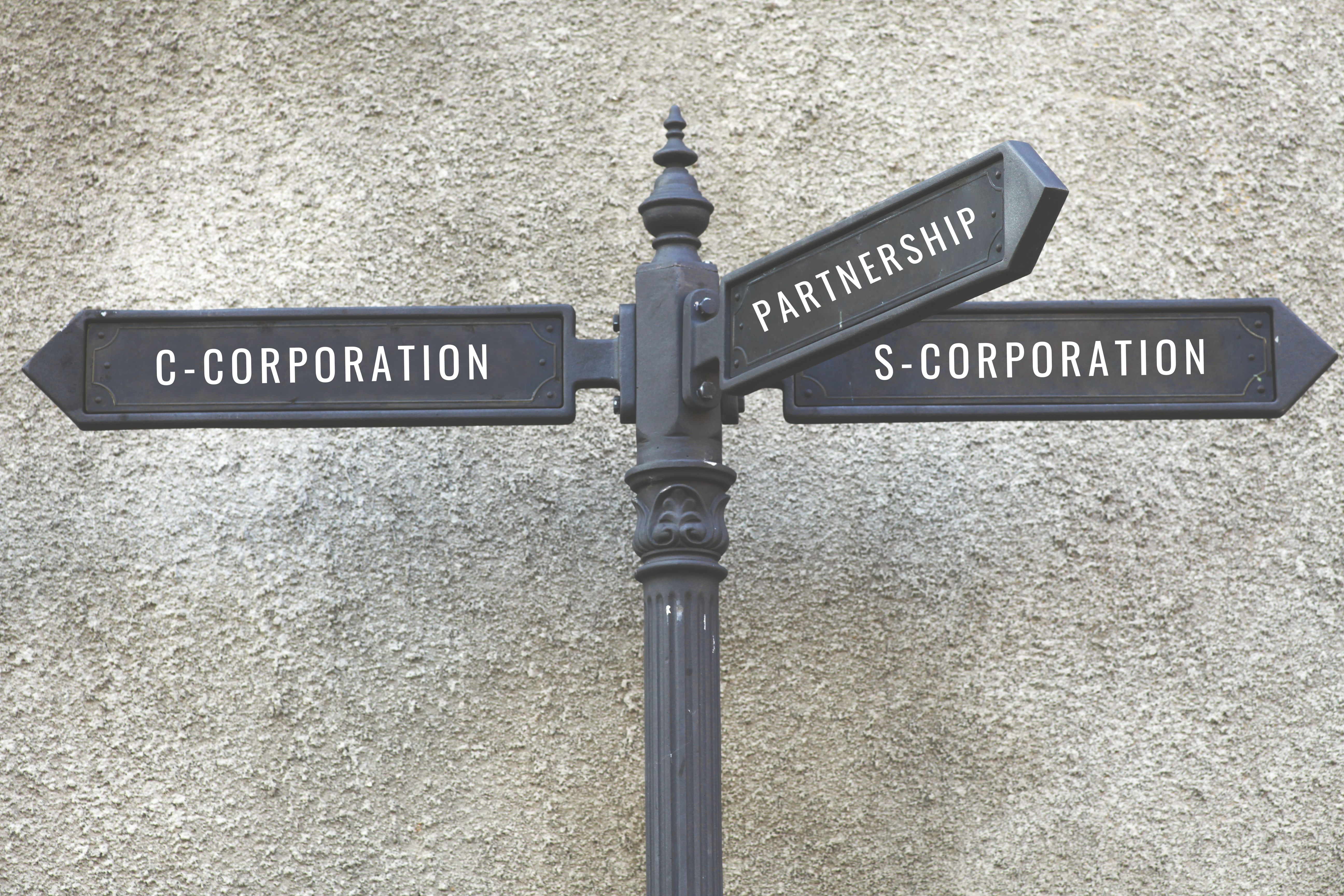 S-corp, Partnership, or C-corp: Which is right for your small business growth?