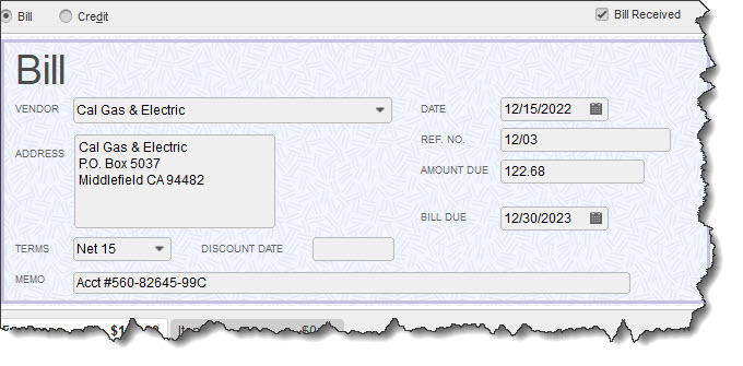 Keep Up With Payables: Entering Bills in QuickBooks