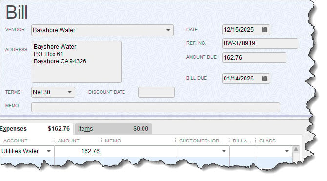Keep Up With Payables: Paying Bills in QuickBooks