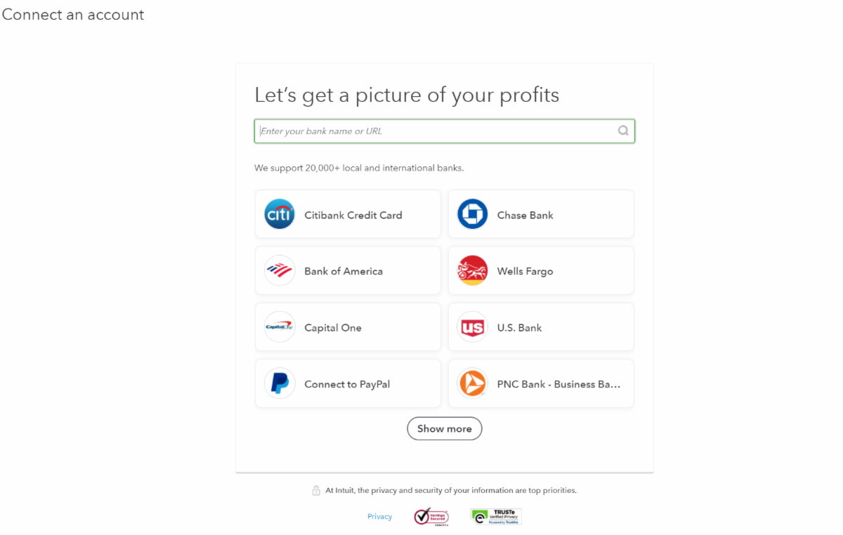 Connect Your Bank Accounts to QuickBooks Online