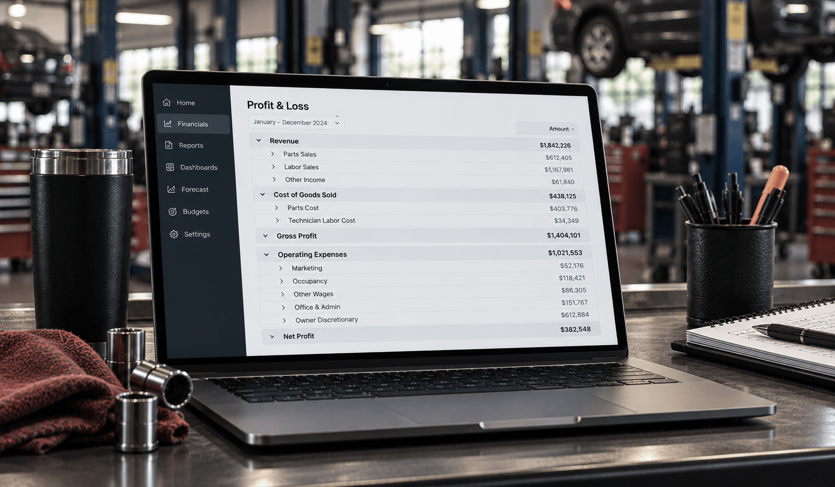 The Automotive Repair Shop Chart of Accounts: Start Simple, Then Build