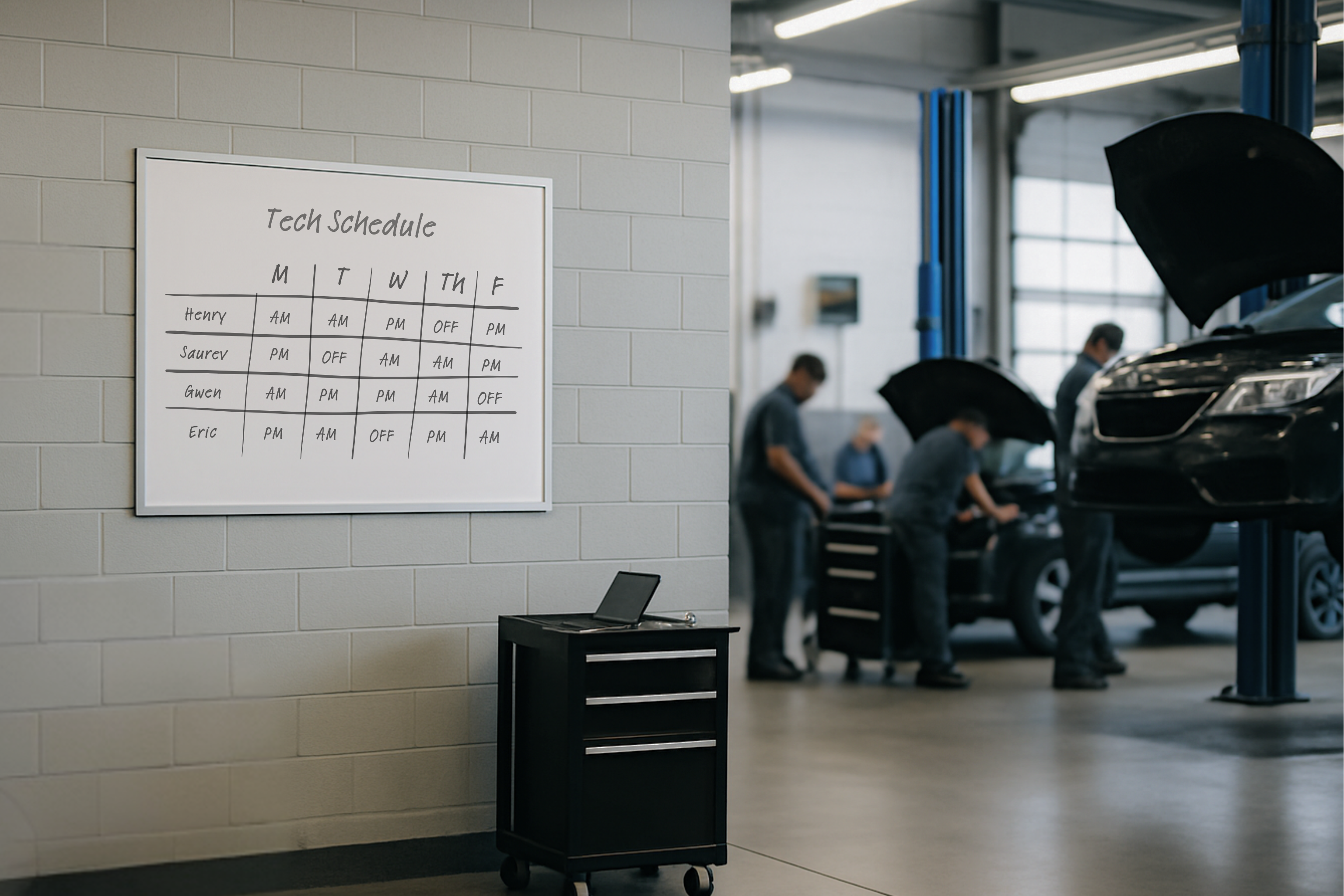 How Auto Repair Shops Are Making Four-Day Workweeks Work