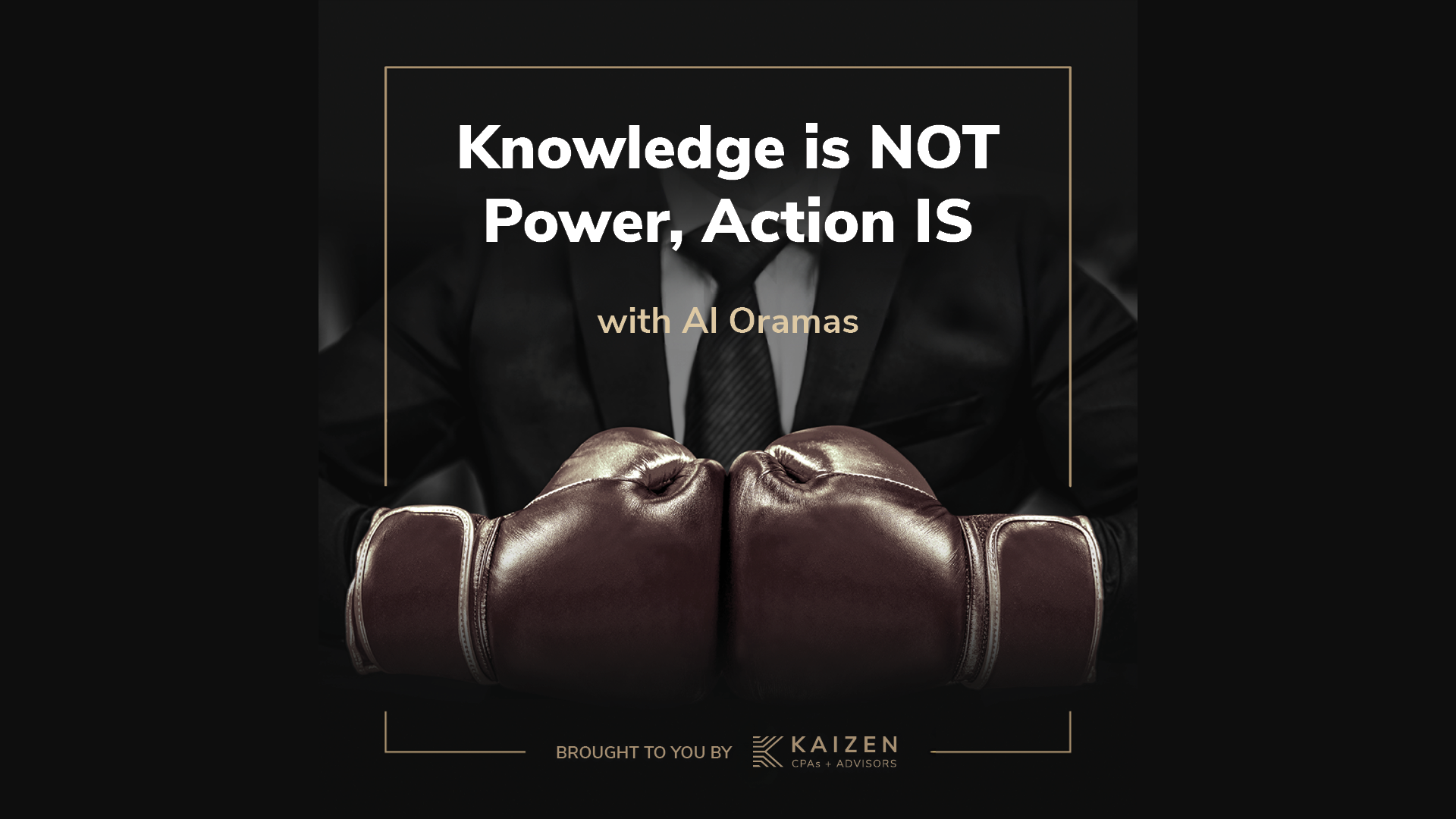 Knowledge is NOT power, Action IS